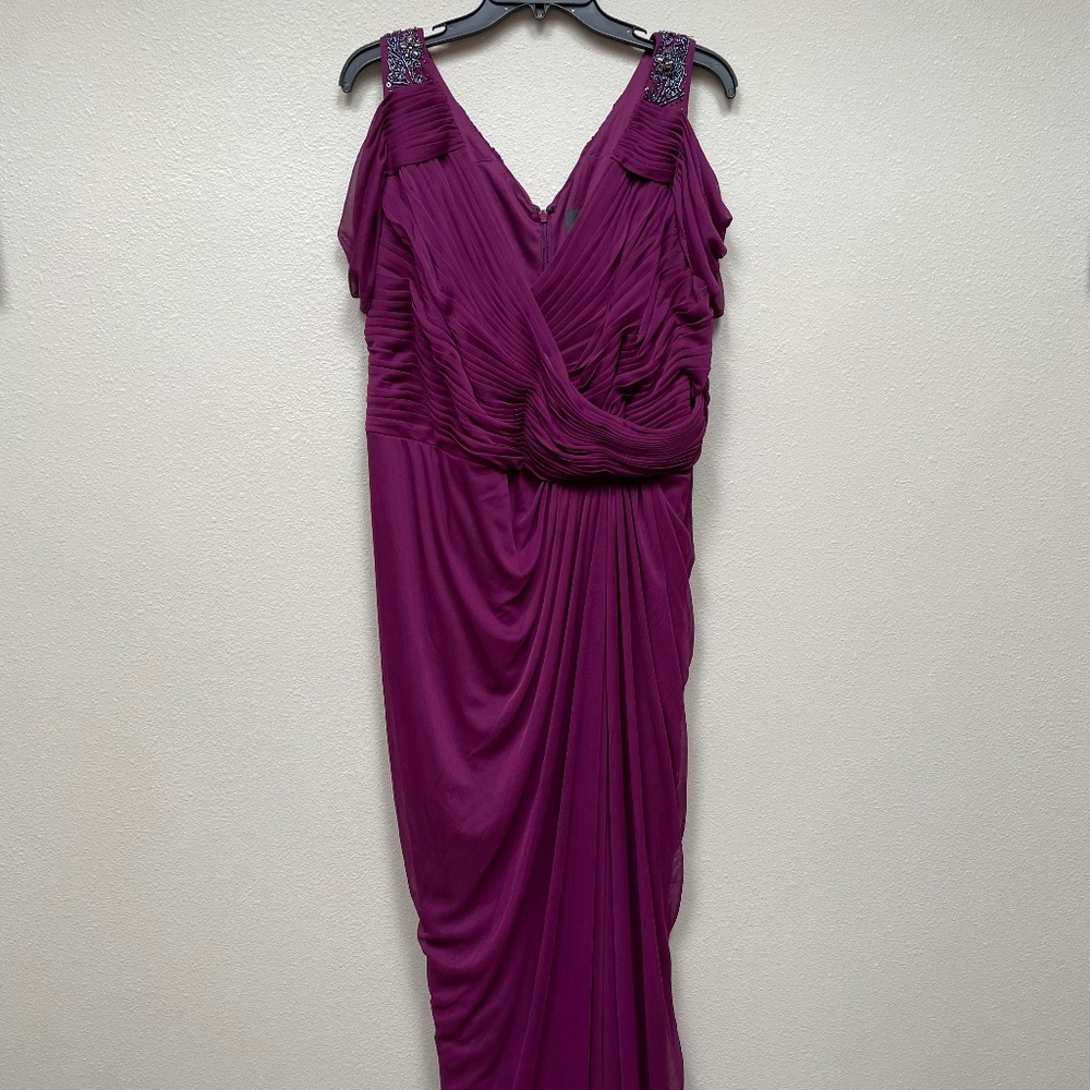 Adrianna Papell Embellished Evening Gown